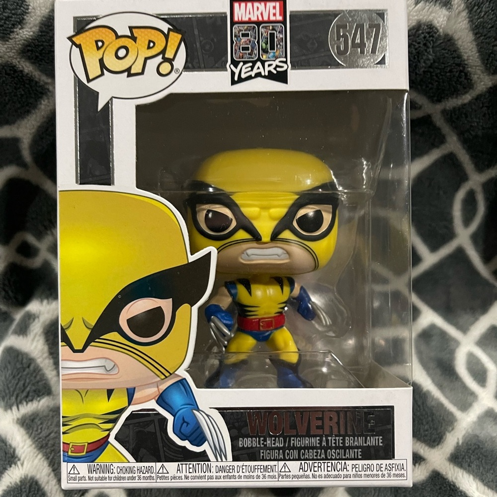 Funko Pop! Wolverine # 547 Marvel 80 Years ! Marvel X-Men !